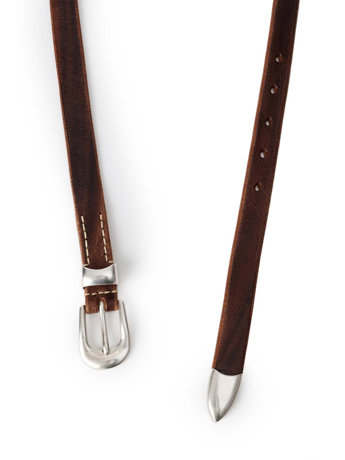 Our Legacy brown leather belt | Quaranta Boutique Our legacy